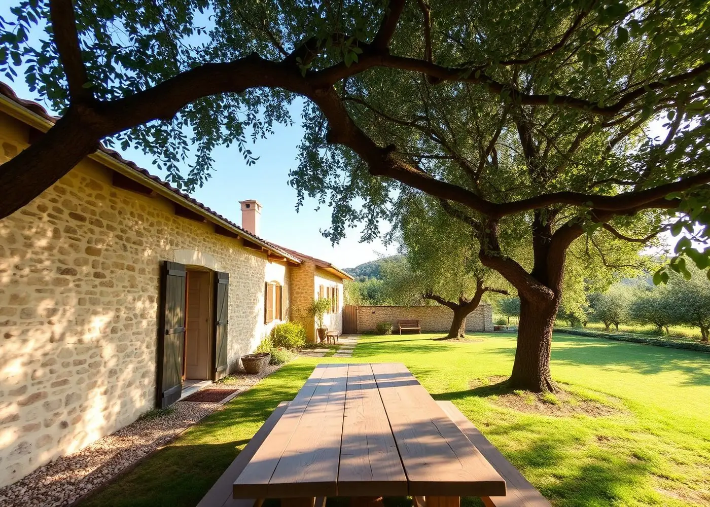 Villa — Villa provençale avec vue sur le Mont Ventoux